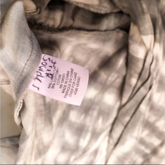 Calypso St. Barth Tie Dye Linen Wrap Dress - Picture 7 of 7